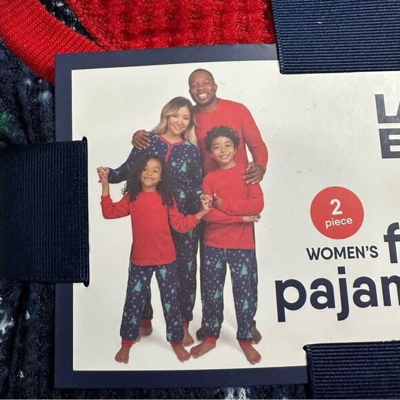 Lands' End Ladies 2 Piece Pajama Set New $89 Medium - Picture 3 of 4